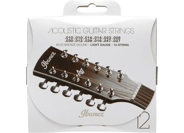 Ibanez IACS12C 80/20 Bronze Acoustic Steel Guitar 12-String