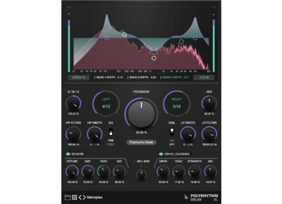 2B Played Music PolyRhythm Delay XL