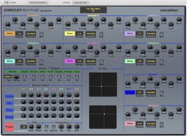 Momo Novation Circuit Rhythm Editor