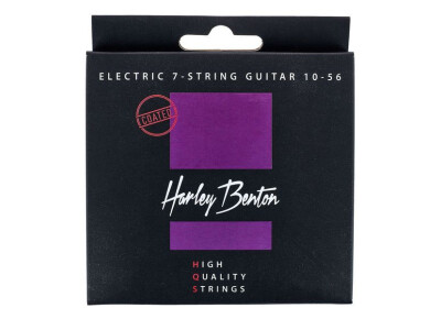 Harley Benton HQS Electric Coated 7-String Set