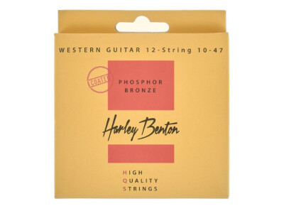 Harley Benton HQS Coated Phosphor Bronze Acoustic 12-String Set