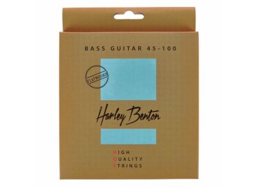 Harley Benton HQS Flatwound Bass 4-String Set
