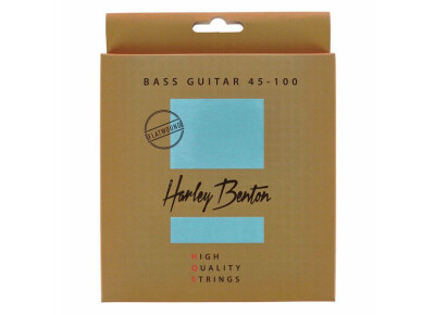 Harley Benton HQS Flatwound Bass 4-String Set