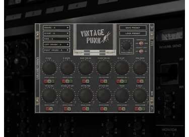 Lukashev Drums Vintage Punk Drums