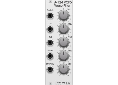 Doepfer A-124 VCF5 Wasp Filter (vcv rack)