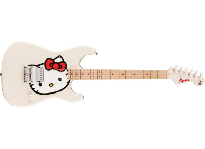 Squier Hello Kitty White Stratocaster (2025)