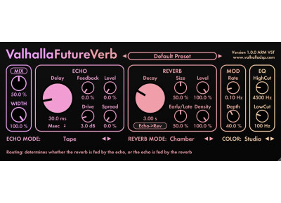 Valhalla DSP ValhallaFutureVerb
