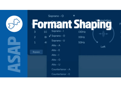 Ircam Formant Shaping