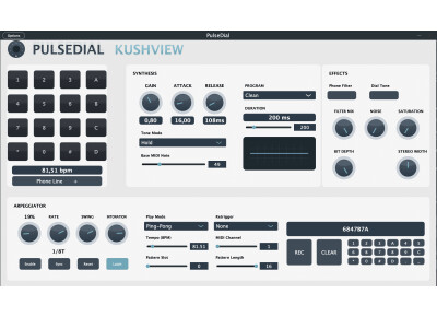 Kushview PulseDial DTMF