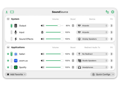 Rogue Amoeba SoundSource 6