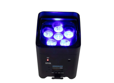 Shehds PAR Led sans fil sur batterie 6x18W 6in1 RGBAW+UV