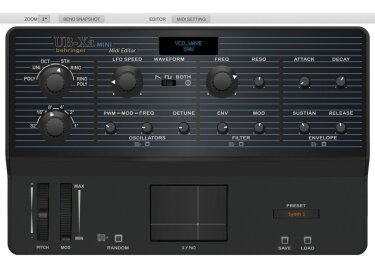 Momo Behringer UB-Xa mini Editor