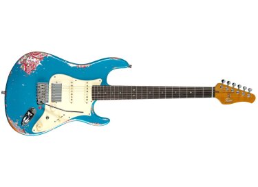 Fame Custom ST HSS Worn