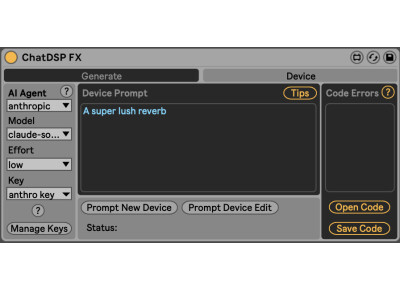 Dillon Bastan ChatDSP
