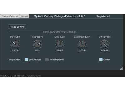 My Audio Factory Dialogue Extractor
