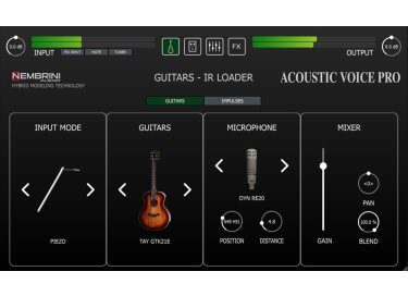Nembrini Audio Acoustic Voice Pro Guitar Preamplifier