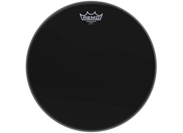 Remo Ambassador Ebony Drumhead