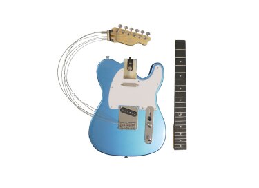 Journey Instruments Overhead Electric Travel Guitar OT990
