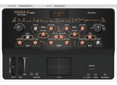 Momo Behringer PHARA-O mini Editor