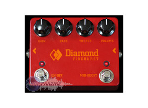 Diamond Pedals Fireburst