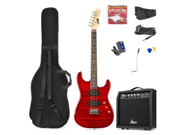 Max Music GigKit Electric Guitar Pack Quilted Style
