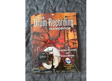 Hal Leonard livre The Drum Recording Handbook