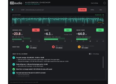 23audio Audiobook Checker