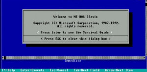 Microsoft Quick Basic 4.5