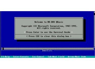 Microsoft Quick Basic 4.5