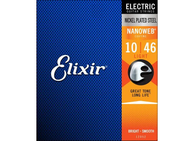 Elixir Strings Nanoweb Coating Electric 6-String