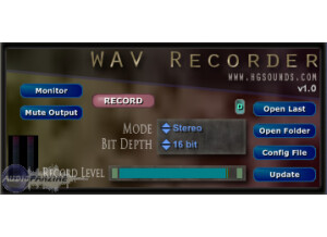 Homegrown Sounds HGS WAV Recorder [Freeware]