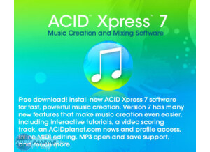 Sony ACID 7 Xpress