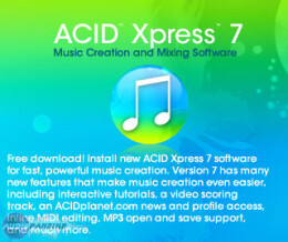 Sony ACID 7 Xpress