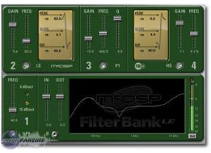 McDSP Filtrer Bank LE