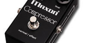 A vendre pédale Maxon CP101 Compressor Reissue comme neuf.