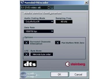 Steinberg Nuendo DTS