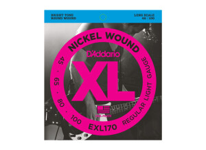 D'Addario XL Nickel Wound Bass 4-String