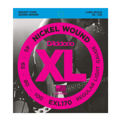 D'Addario XL Nickel Wound Bass 4-String