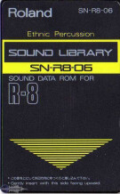 Roland SN-R8-06 : Ethnic Percussion