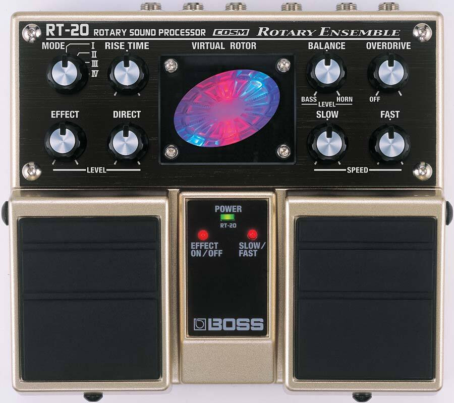 [NAMM] Boss RT-20 Rotary speaker effect
