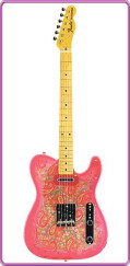 Fender réédite la Tele Pink Paisley