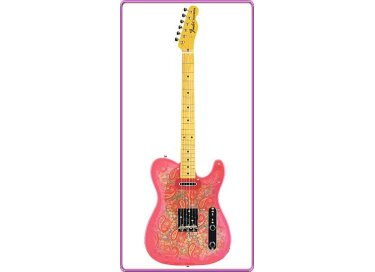 Fender Limited Edition Pink Paisley Telecaster Japan
