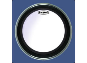 Evans EMAD bass drumhead coated