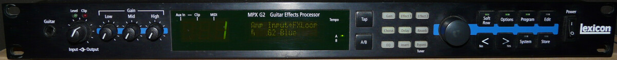 Patch editor for the Lexicon MPX G2