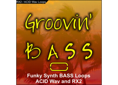 Kreativ Sounds Groovin' Bass- Funky Synth Bass Loops
