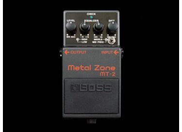 Boss MT-2 Metal Zone - Twilight Zone - Modded by Keeley