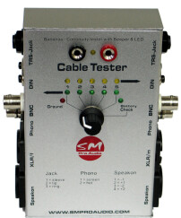 SM Pro Audio CT1 - Cable Tester