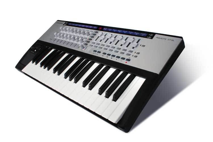 Novation 37SL Ltd Ed Green MIDI keyboard