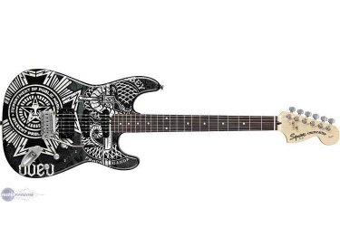 Squier Obey Graphic Stratocaster Dissent