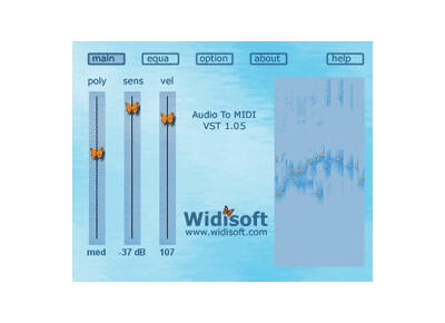 Widi Audio To MIDI VST
